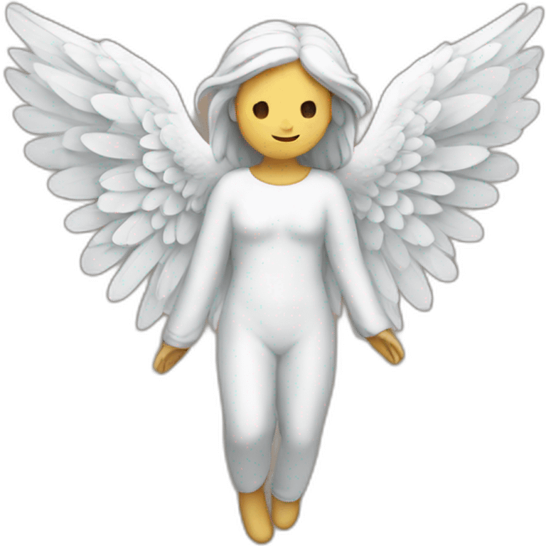 Angel emoji with wings  emoji