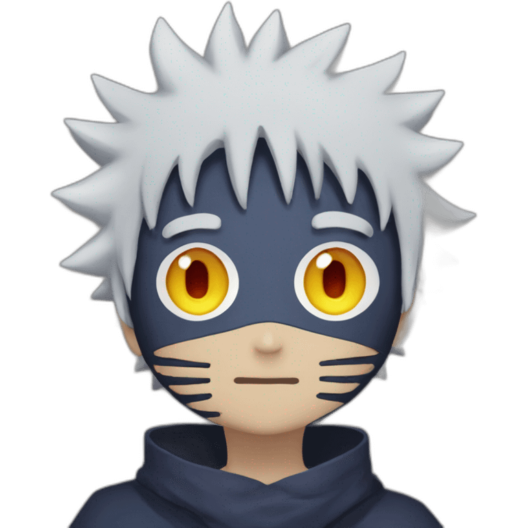 Obito Uchiha With mangkyou emoji