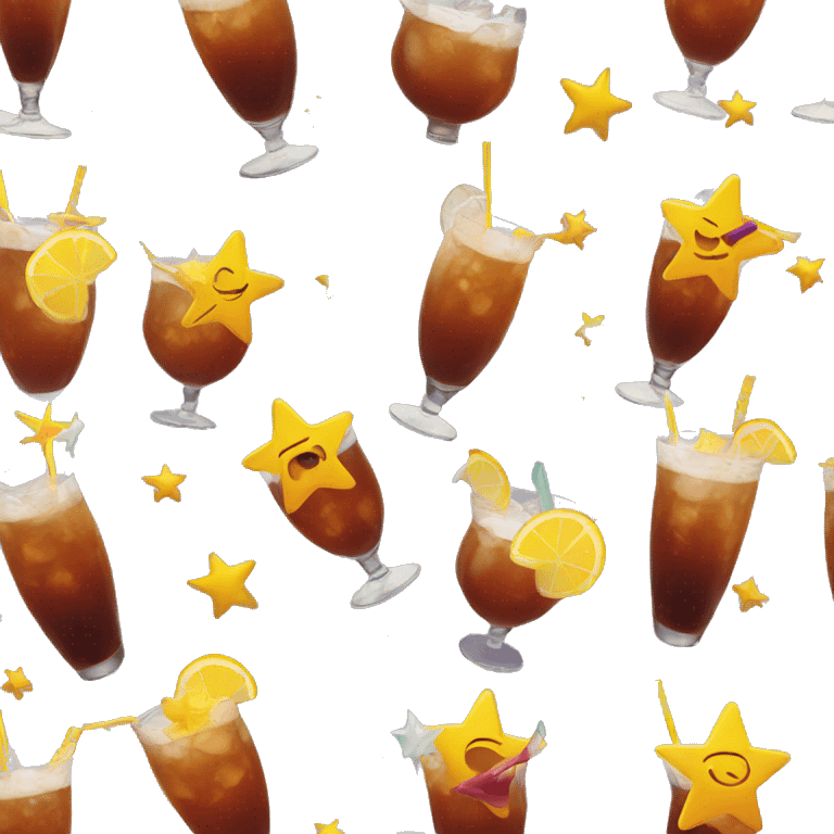 star cocktail emoji