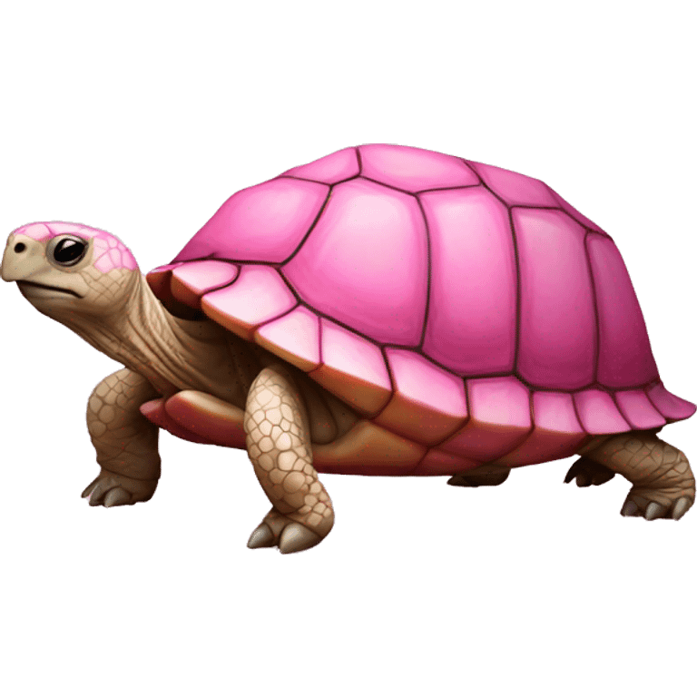 pink tortoise emoji