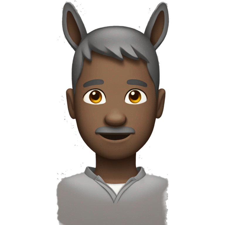 donkey human emoji