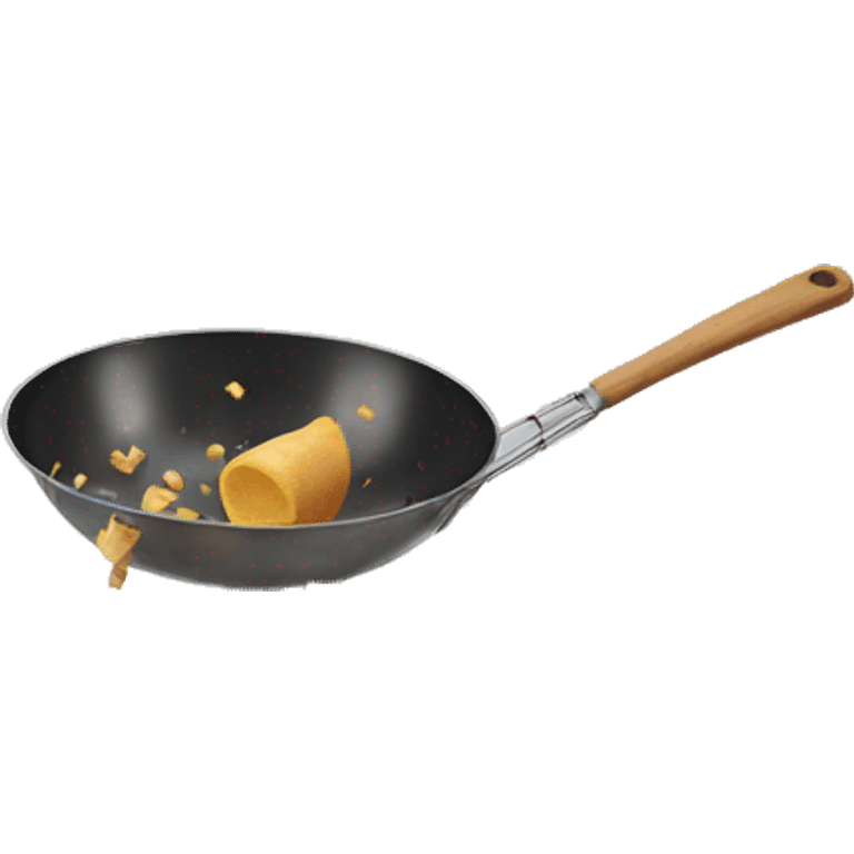 ingredients falling into pan emoji