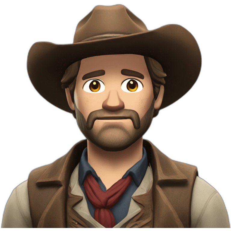 Arthur Morgan read dead redemption 2 emoji