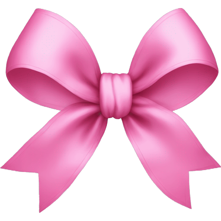 Pink bow emoji