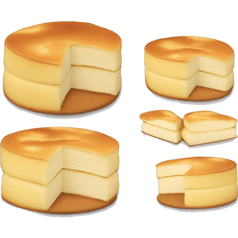 Japanese soufflé pancakes emoji