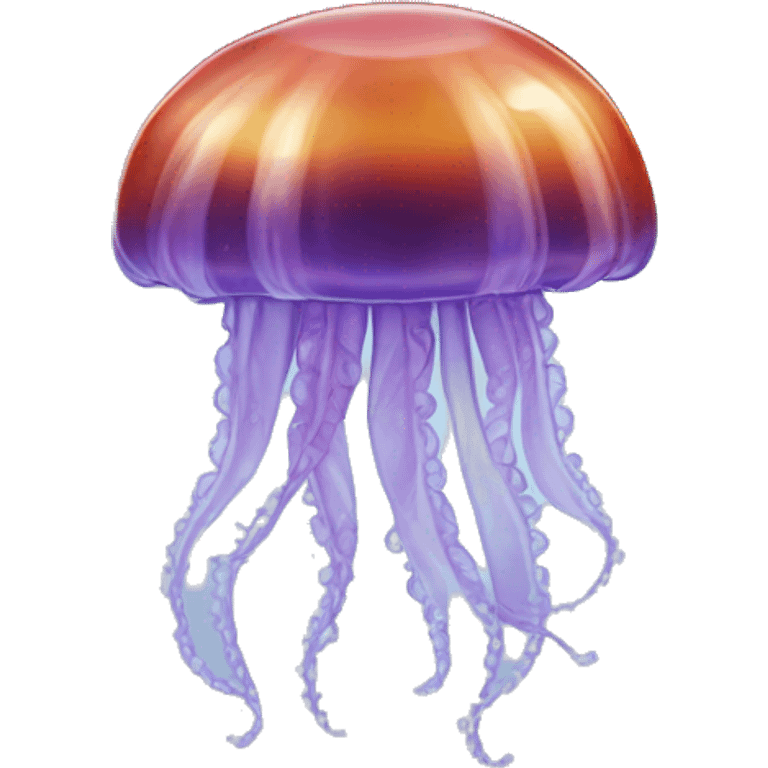 jelly fish in sea emoji