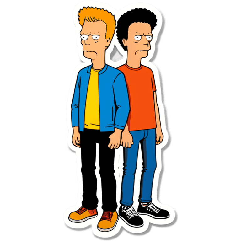 Beavis and butthead emoji