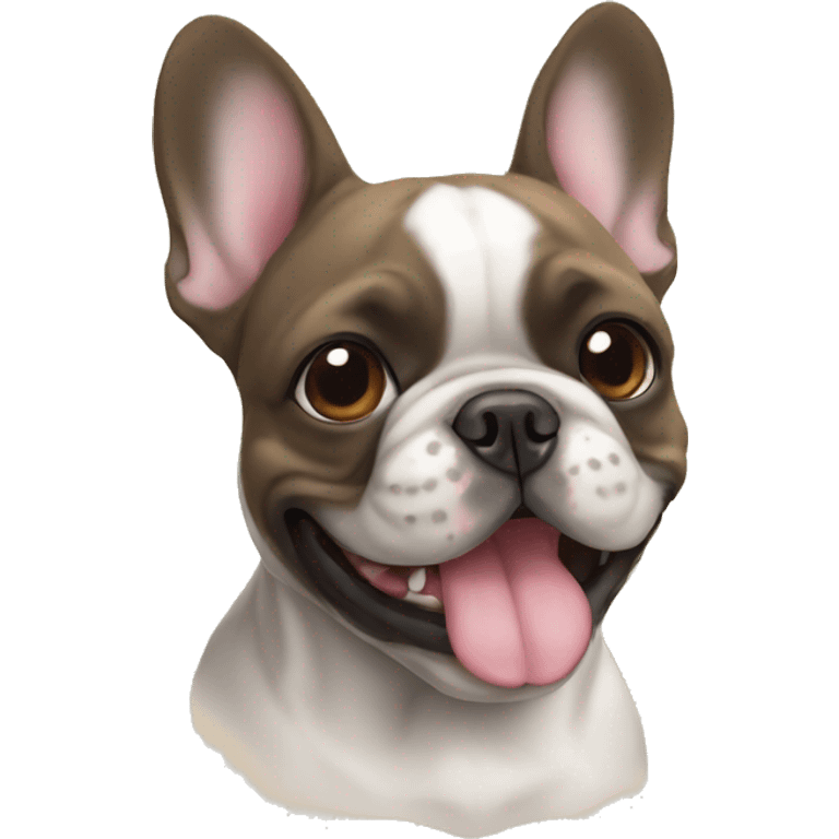 French bulldog emoji