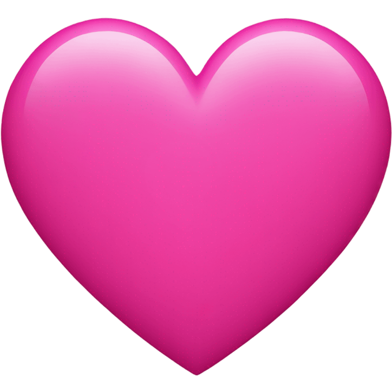 Pink heart emoji