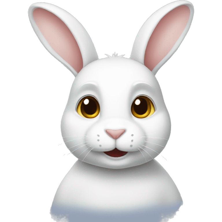 white rabbit emoji