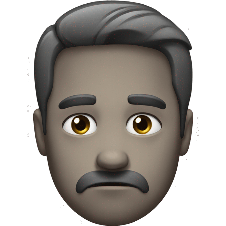 Sad and disappointed  emoji