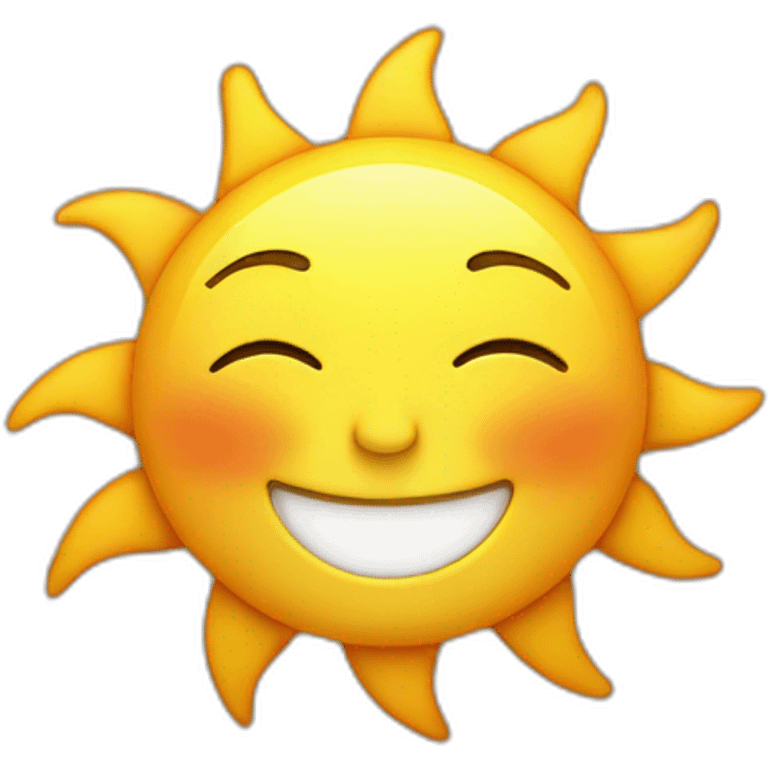 winking sun emoji