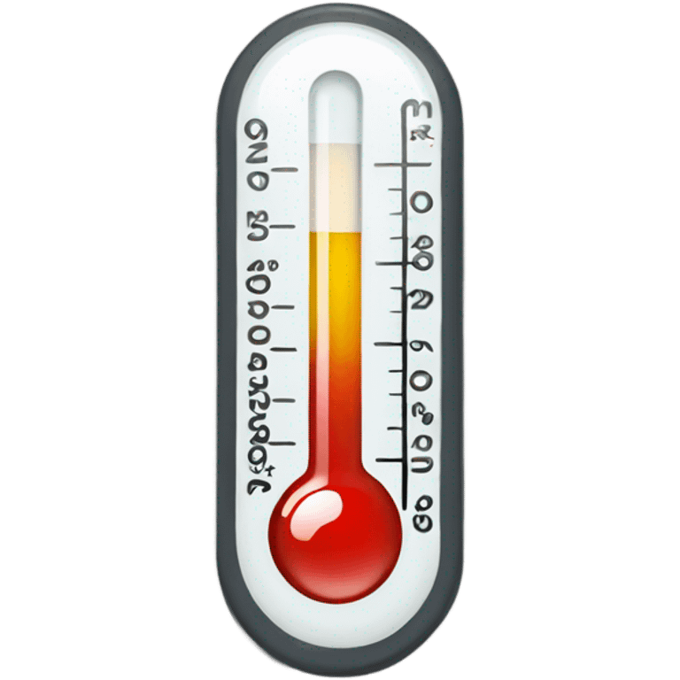 Thermometer emoji