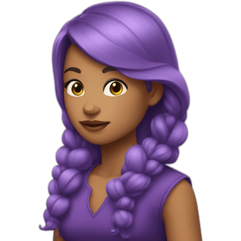 Violette emoji