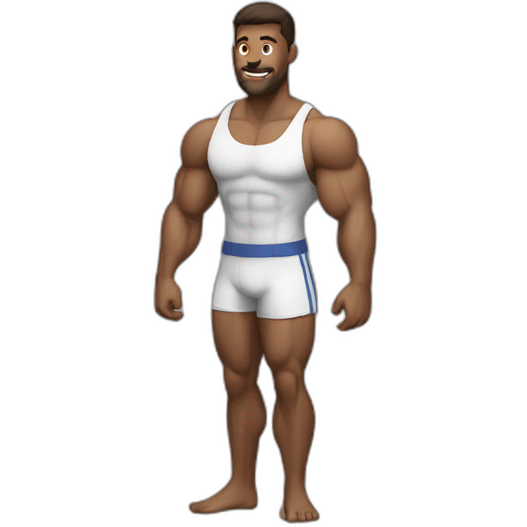 muscular high value man emoji