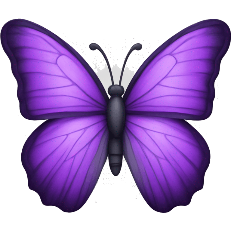 purple butterfly emoji