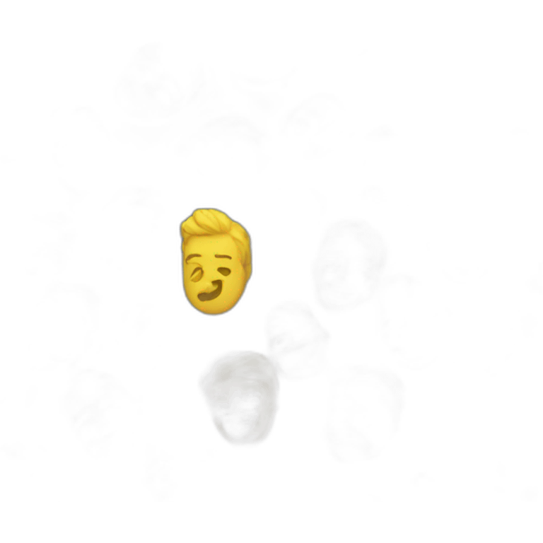 homme jaune content emoji