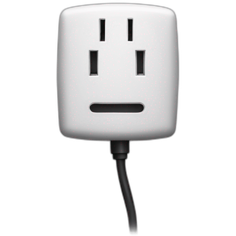 Electrical plug emoji