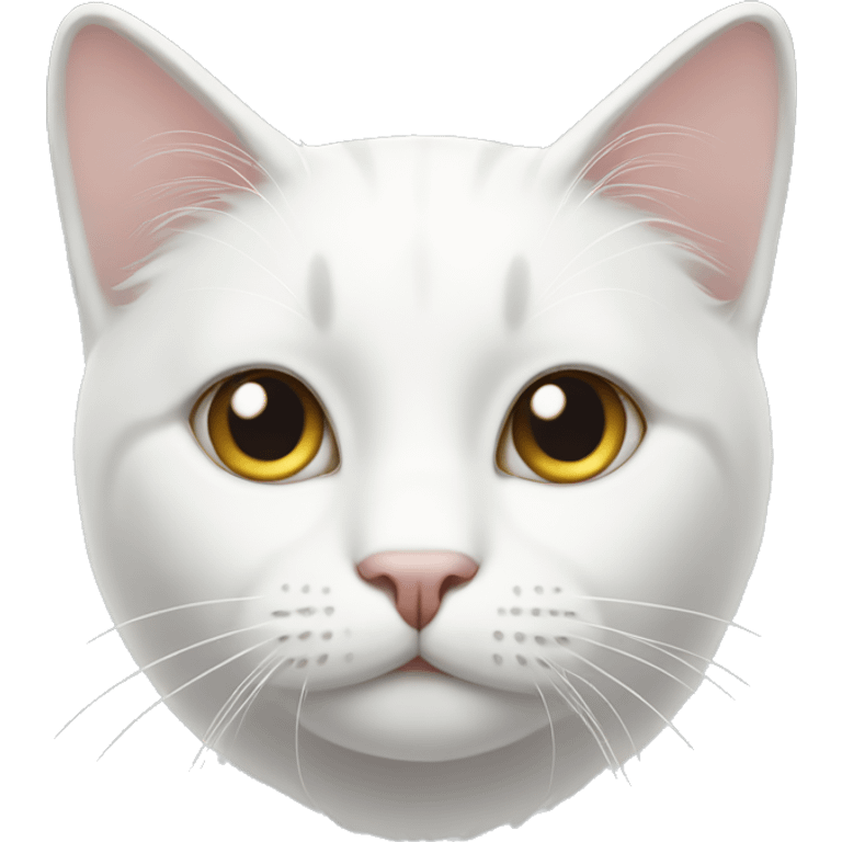 White cat emoji