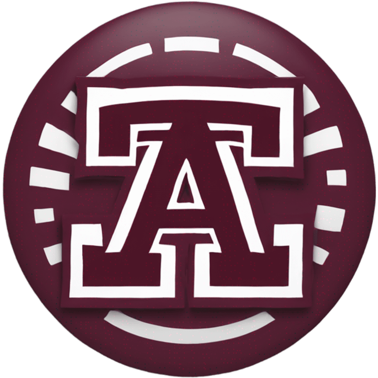 Texas A&M logo  emoji