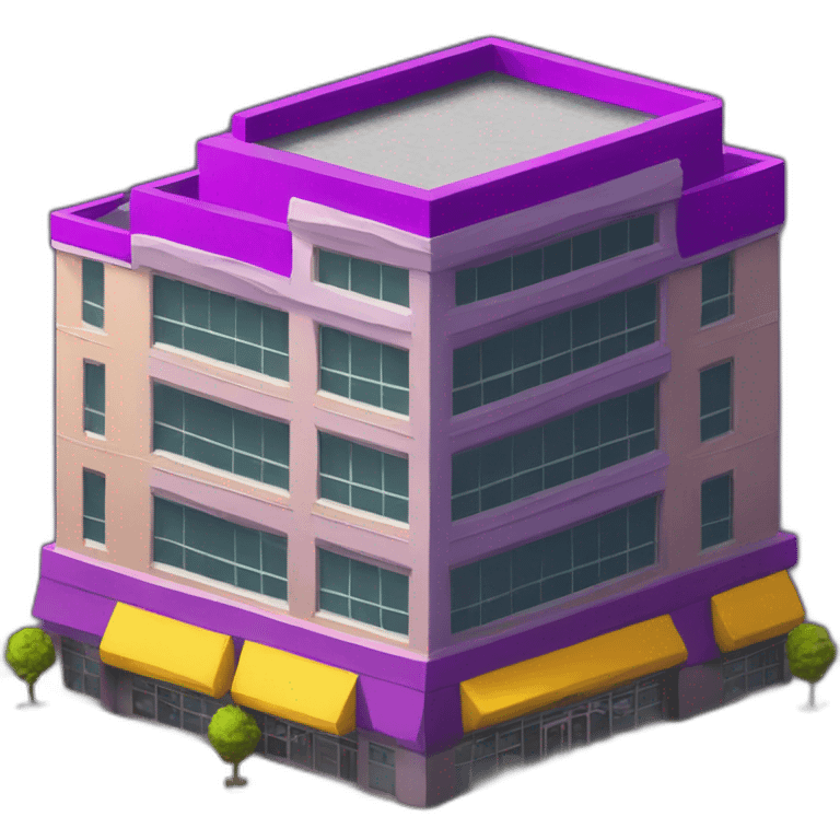 Planet fitness building emoji