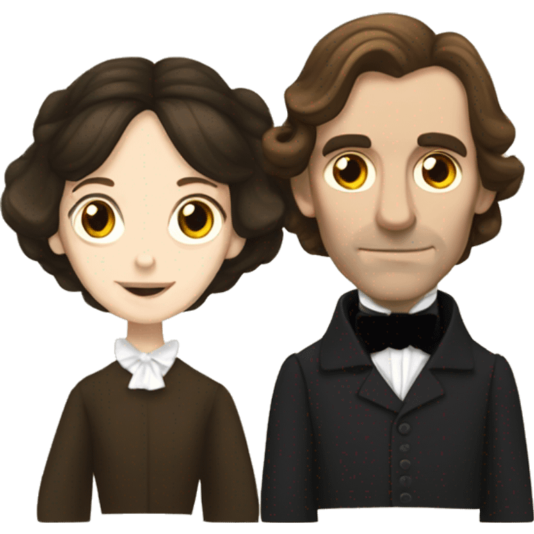 Jane Eyre and mr Rochester emoji