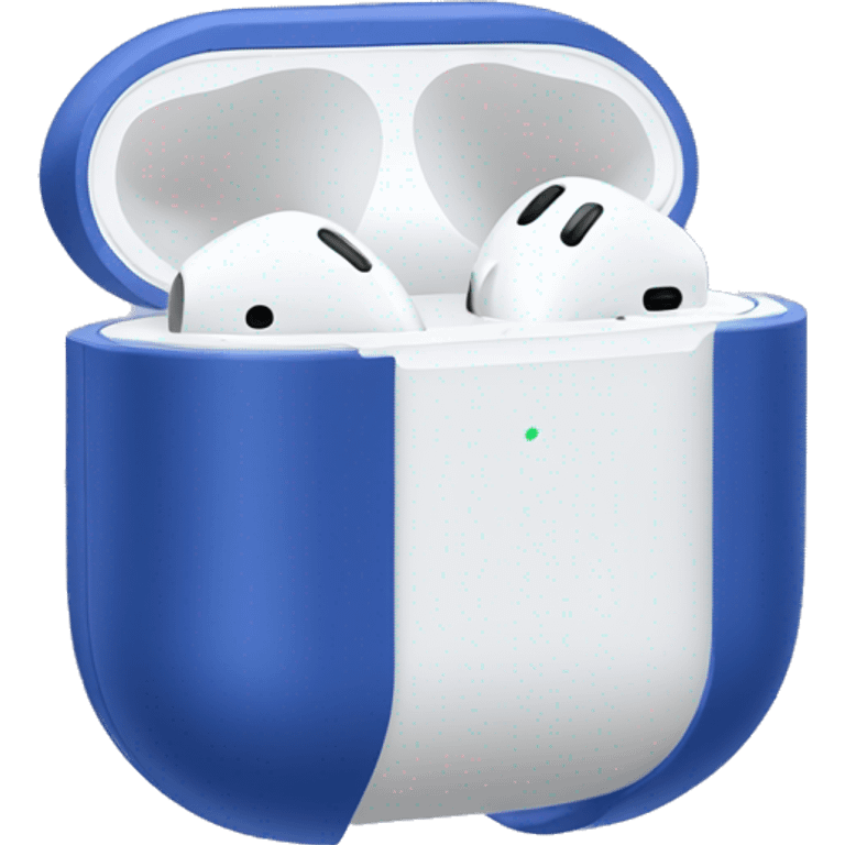 Blue Apple AirPods Max  emoji