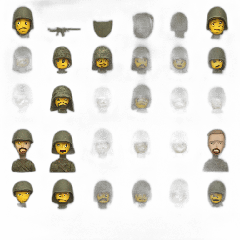 War Ukraine emoji