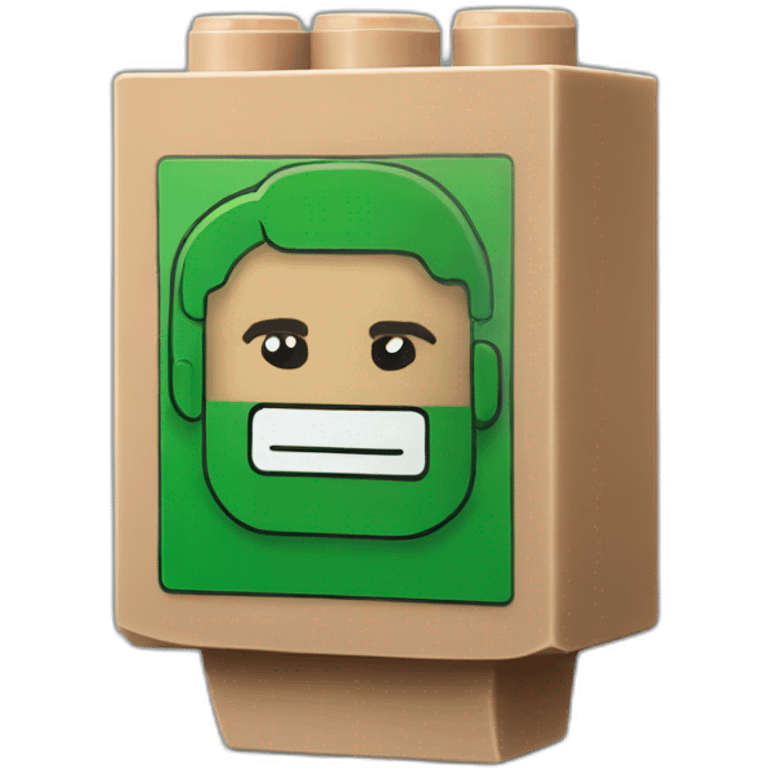 WhatsApp brick lego emoji