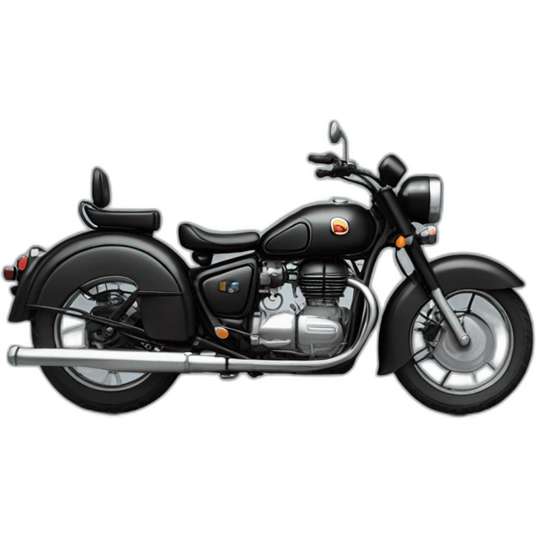 dnepr-mt-11-black-sidecar-boxer-engine-3d-xiaomi style emoji