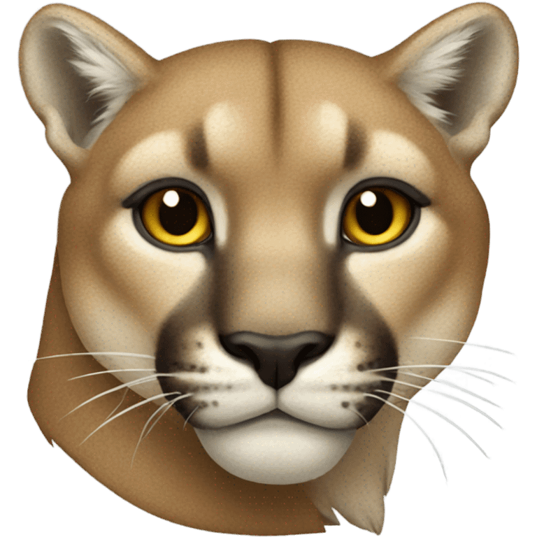 Mountain lion  emoji