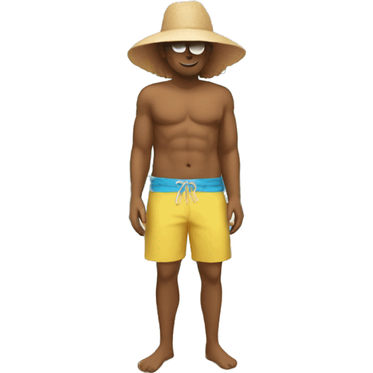 beach person emoji