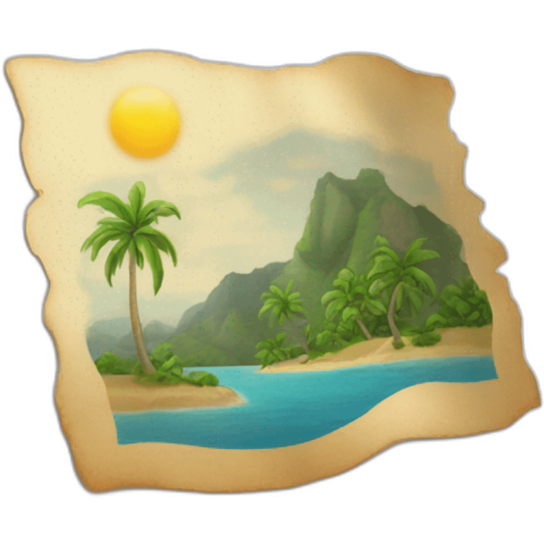 Carte Martinique  emoji