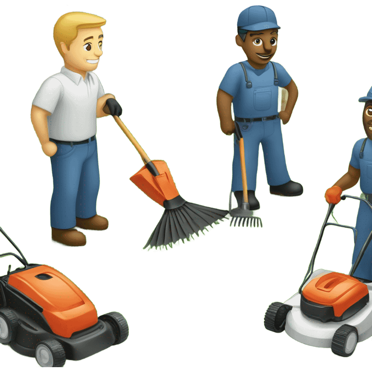 The Lawn Men emoji