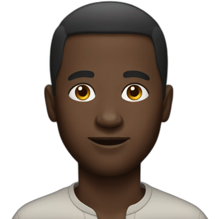 African man emoji