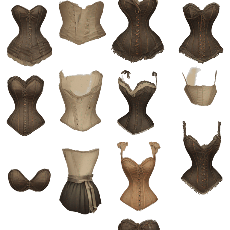 Beautiful old corset dres  emoji