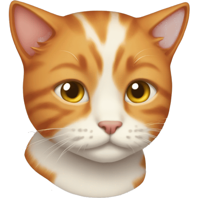 affectionate ginger cat emoji