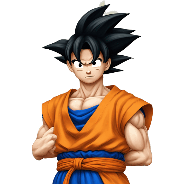 Goku ‘Akira Toriyama art style, very close’ emoji