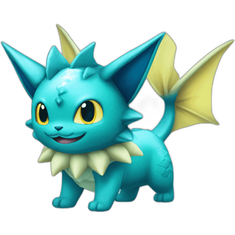 Vaporeon pokemon emoji