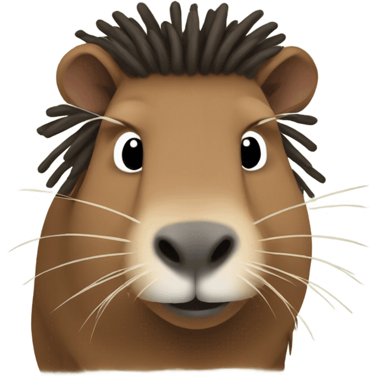 capybara with dreads emoji