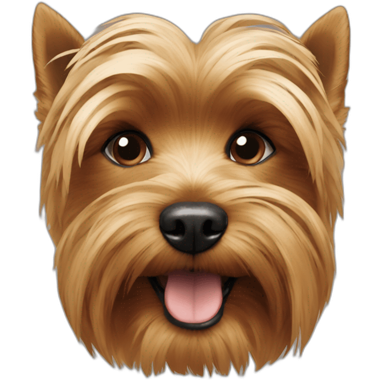 Dog yorkie emoji