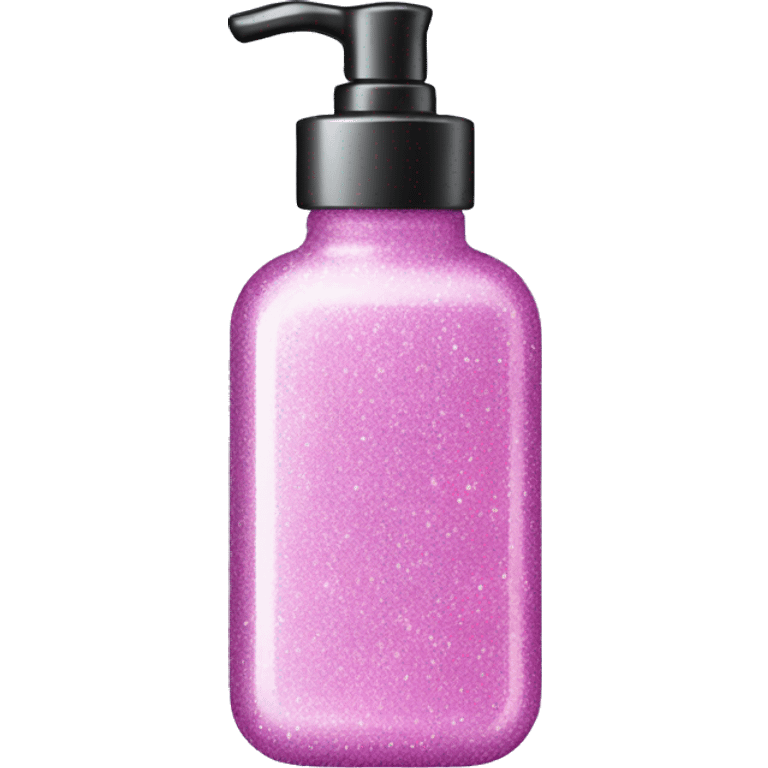 Glitter lotion bottle emoji