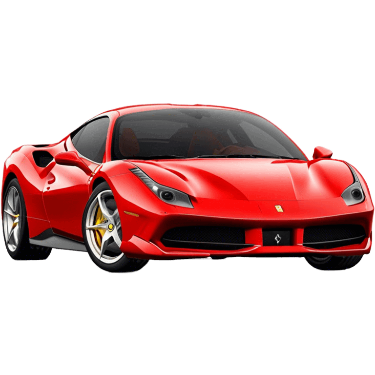 Ferrari 488 GTB - Ferrari (Model Year: 2020) (Iconic colour: Red) emoji