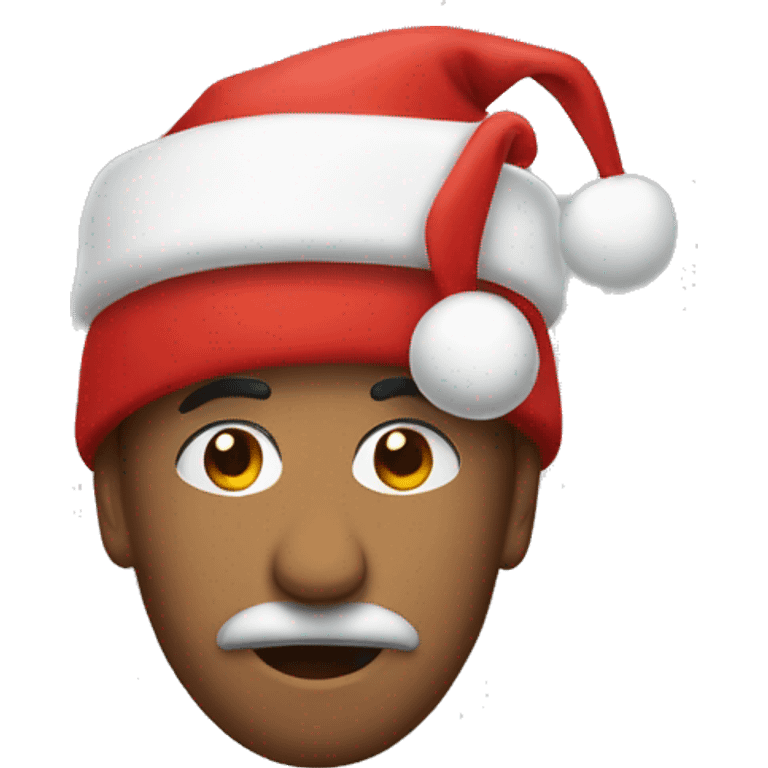 Ping christmas hat emoji