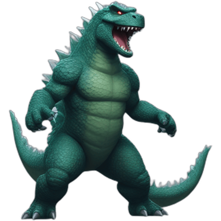 godzilla doing fortnite dance emoji