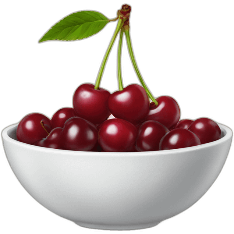 Bowl of cherries emoji