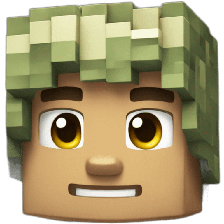 Minecraft heureux emoji