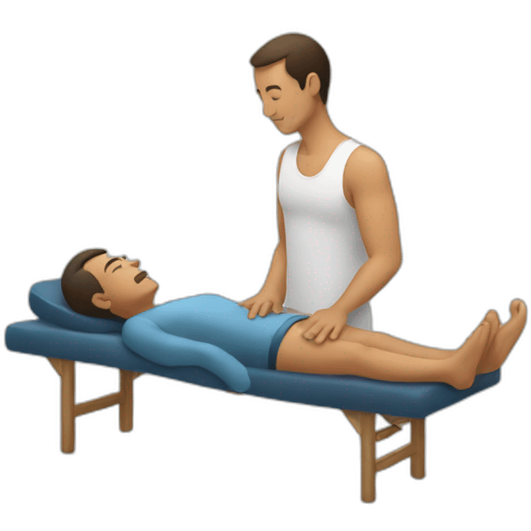 A man massage emoji