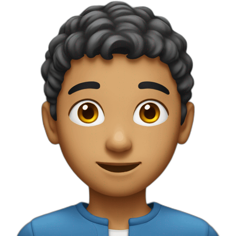 a 12-year-old Arab boy emoji