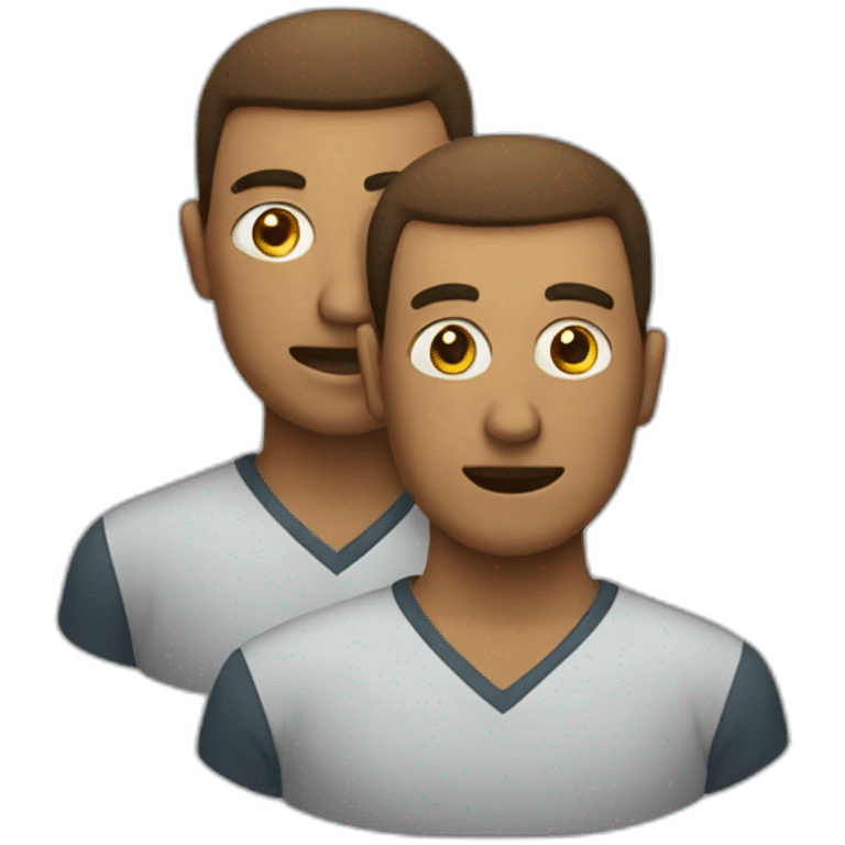 Two headed man emoji